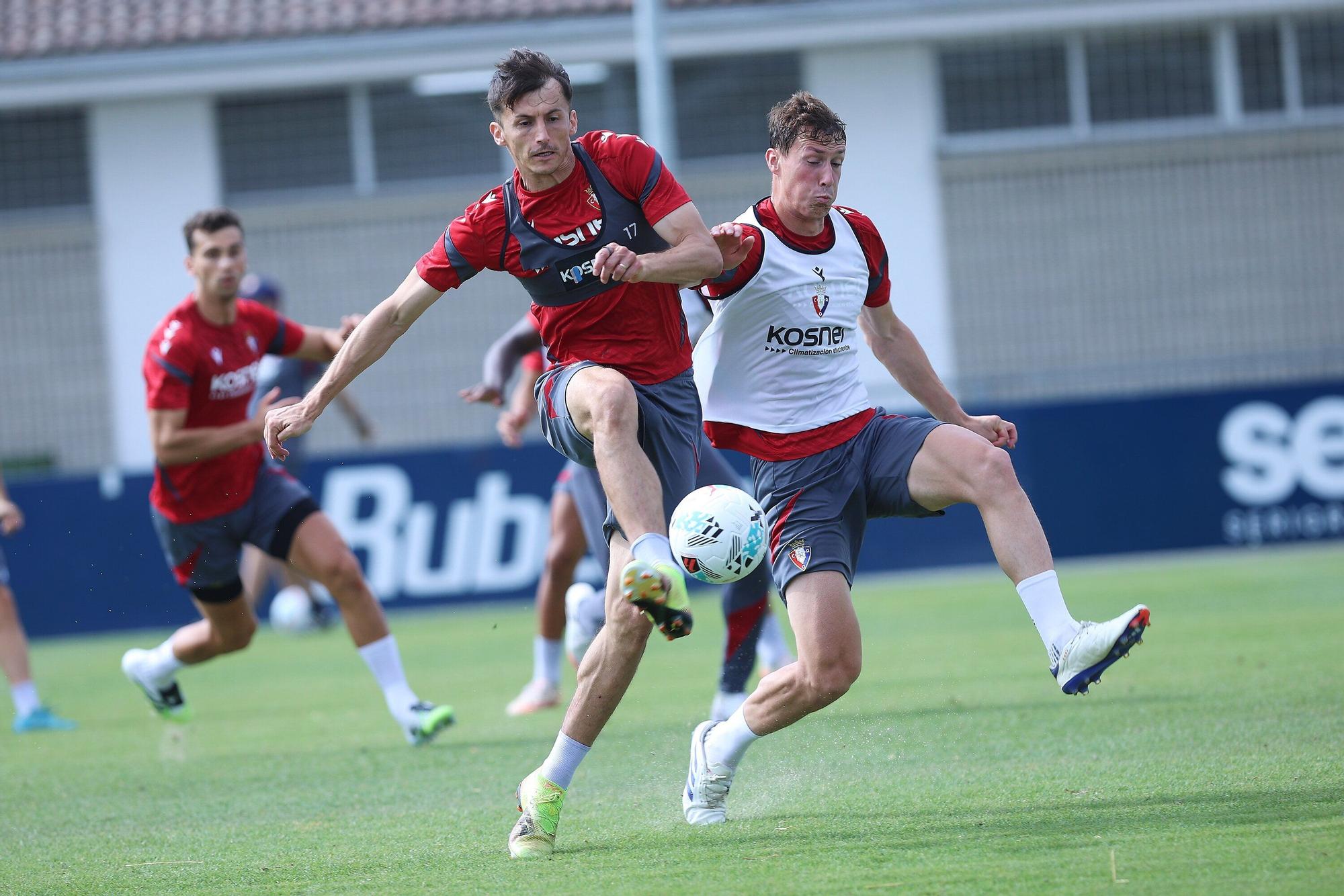 Entrenamiento de Osasuna (18/07/2025)
