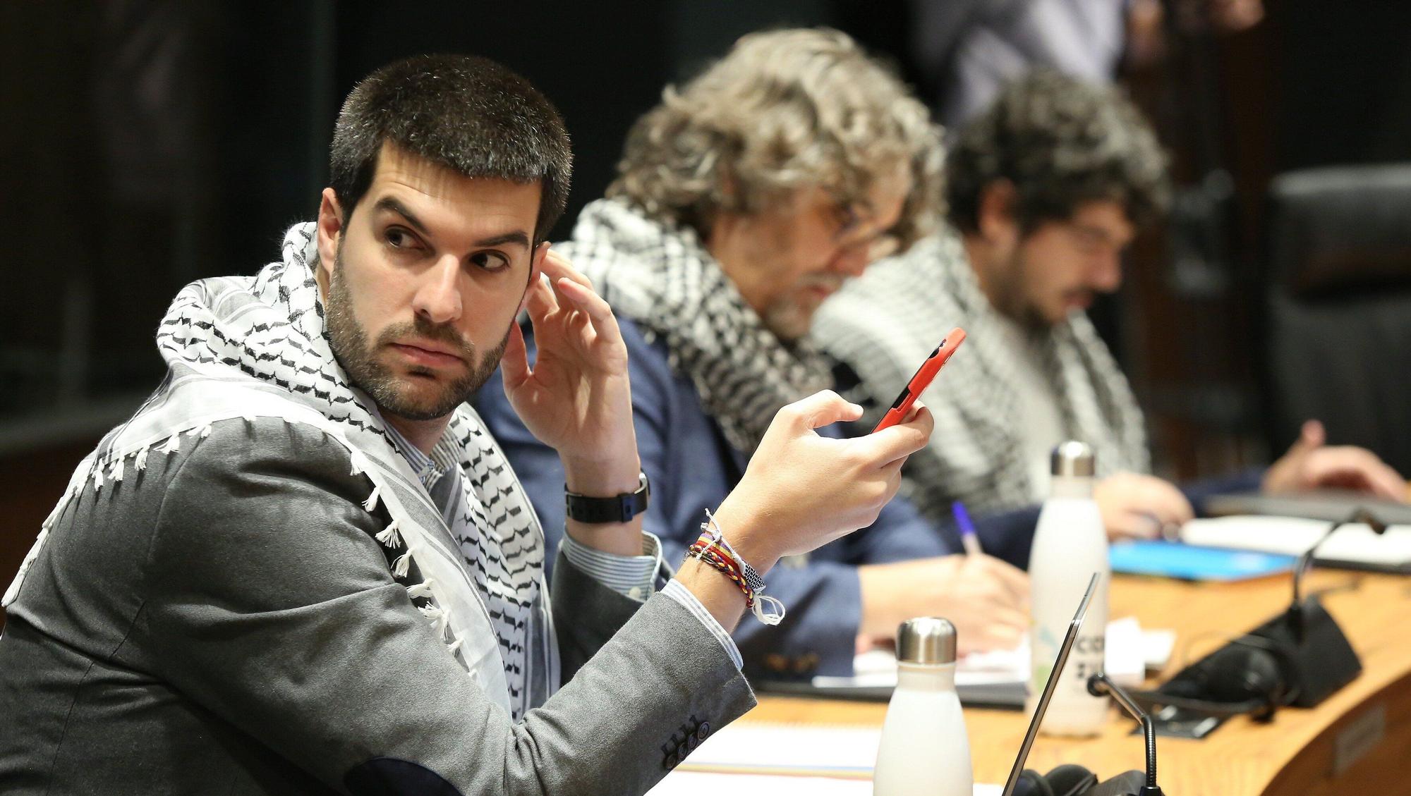 Fotos del pleno del Parlamento de Navarra del jueves 2 de octubre