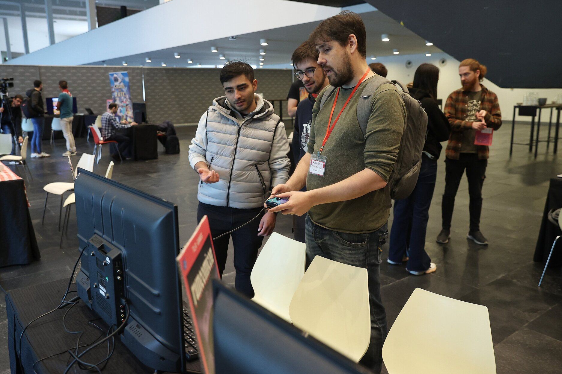 Imágenes de la 5ª Jornada de Videojuegos y Creación Digital de Navarra