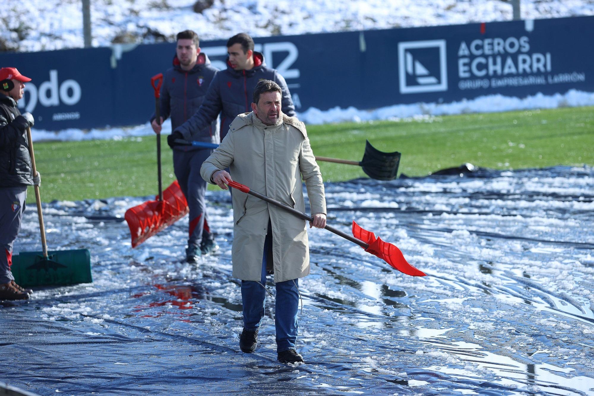 Fotos del entrenamiento de Osasuna (viernes 21 de noviembre de 2025)