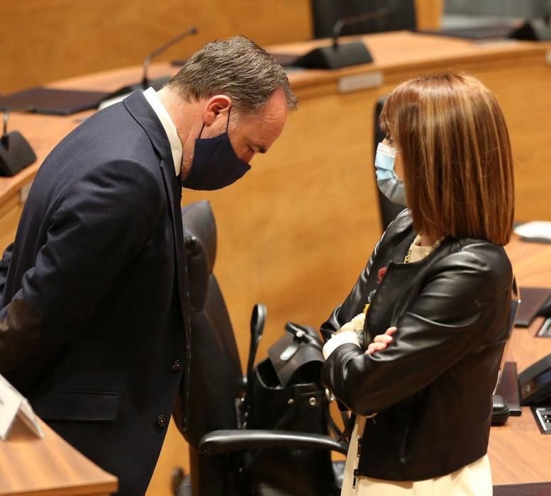 Pleno del Parlamento de Navarra (22-04-2021)