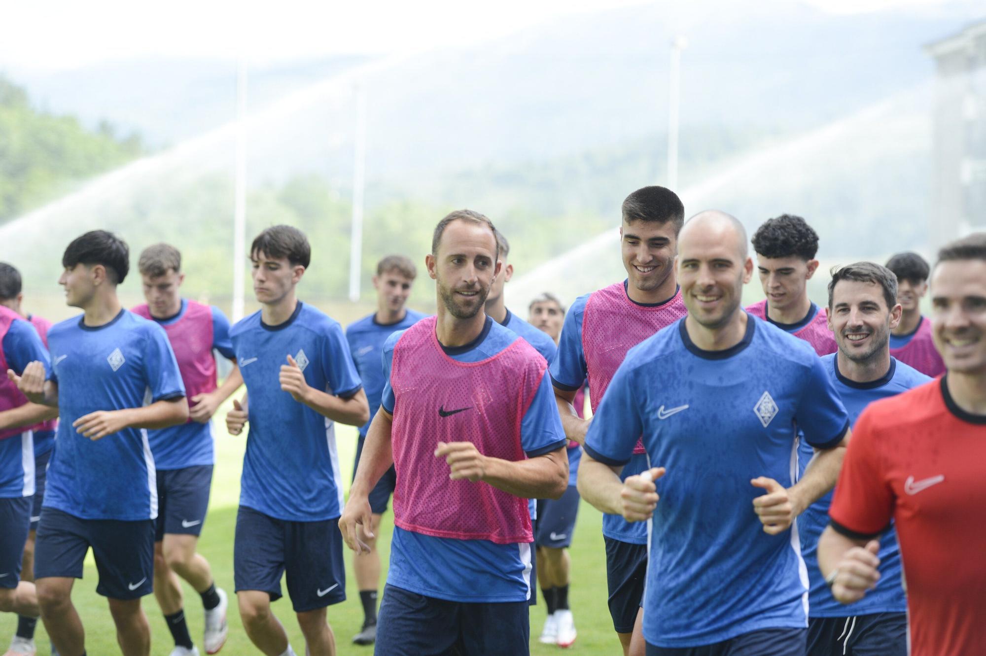 En imágenes: primer entrenamiento Amorebieta