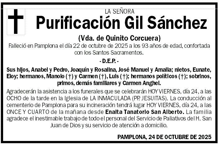 Purificación Gil Sánchez