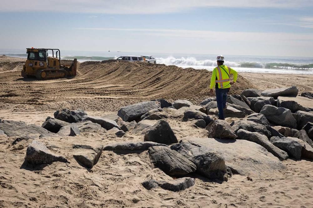 Vertido de crudo en las costas de California