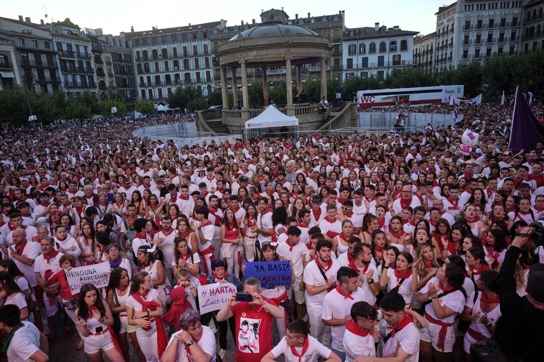 Iruña es un clamos contra las agresiones sexistas