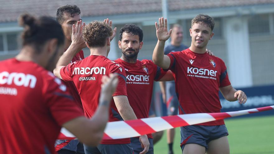 Osasuna apura su preparación para el partido ante el Real Madrid