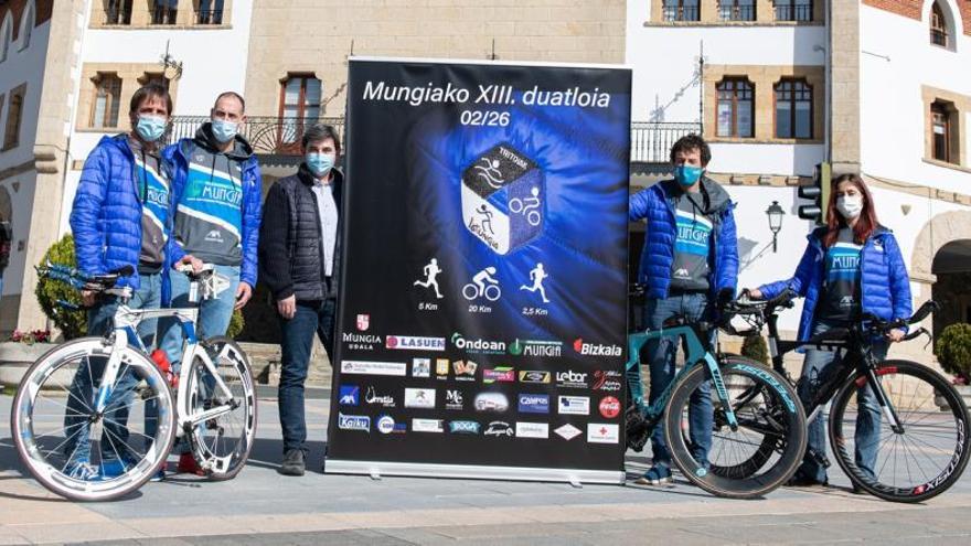 150 pertsona inguruk parte hartuko dute Mungiako duatloian