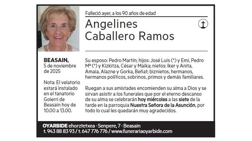 ANGELINES CABALLERO RAMOS