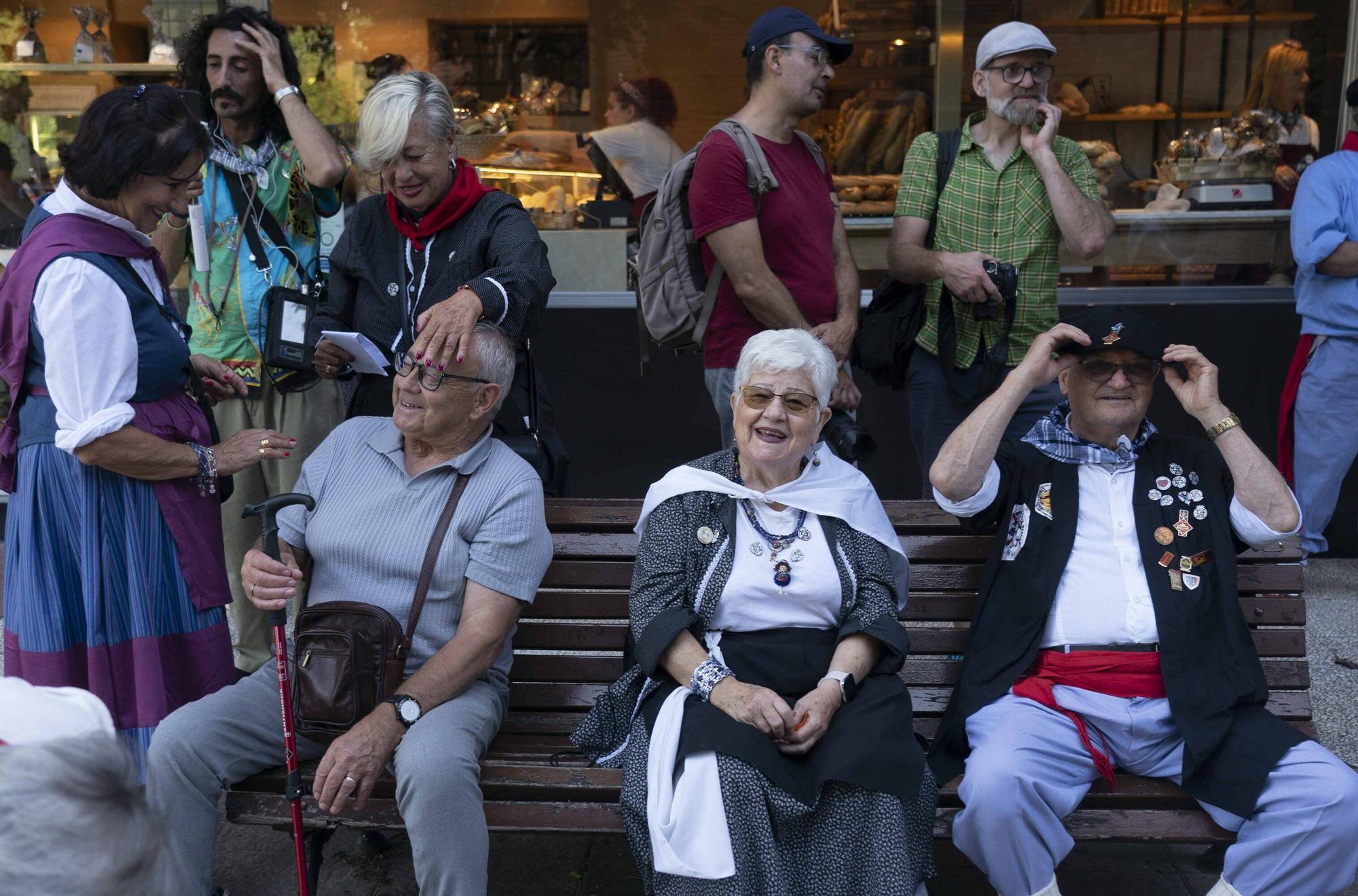 En imágenes: Blusas y neskas veteranos celebran su día en La Blanca