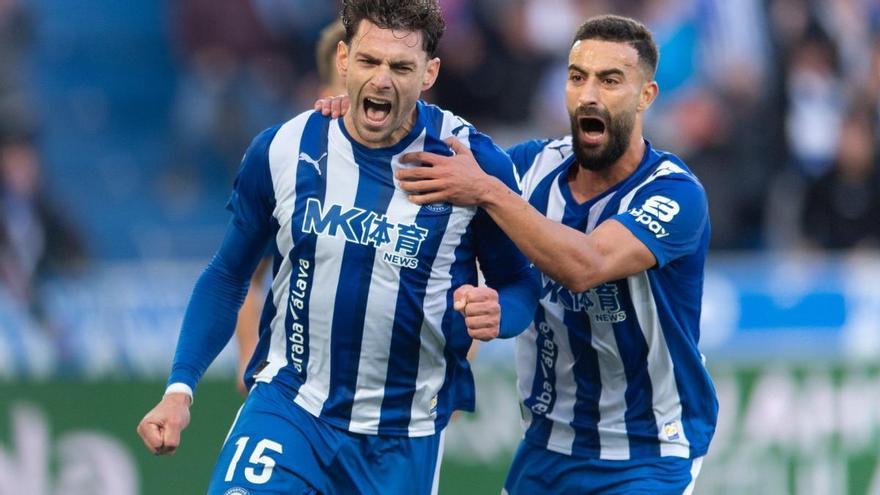 Once de gala del Alavés para despedir el curso