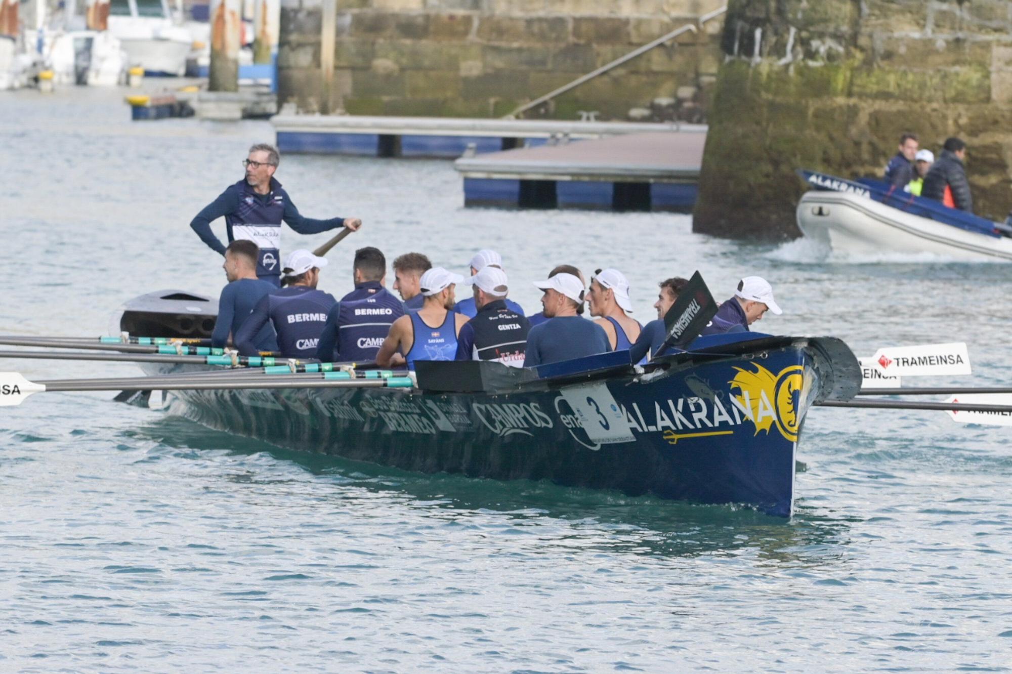 En imágenes: regata clasificatoria para la Bandera de La Concha