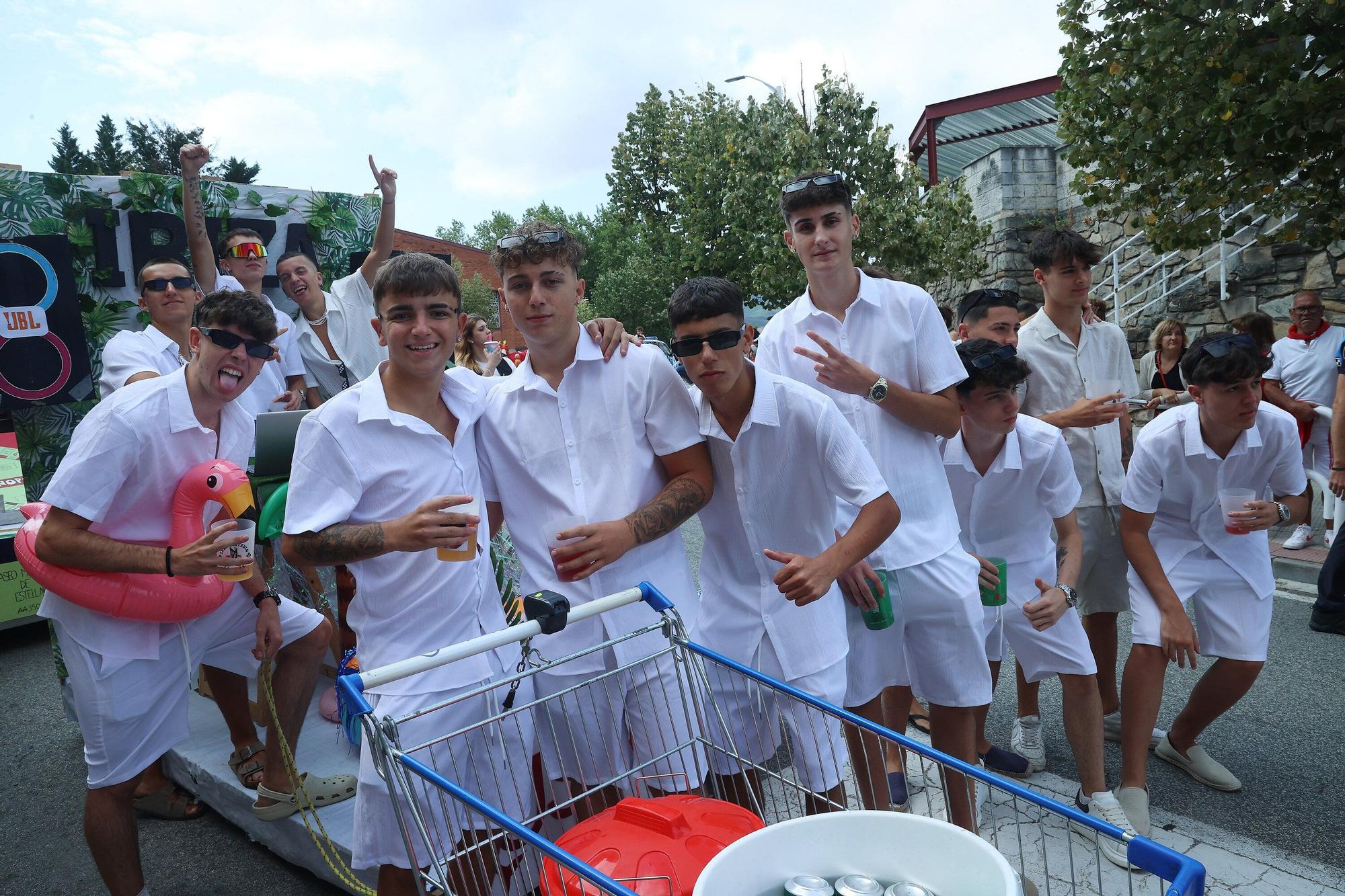Concurso de disfraces y carrozas en fiestas de Noáin