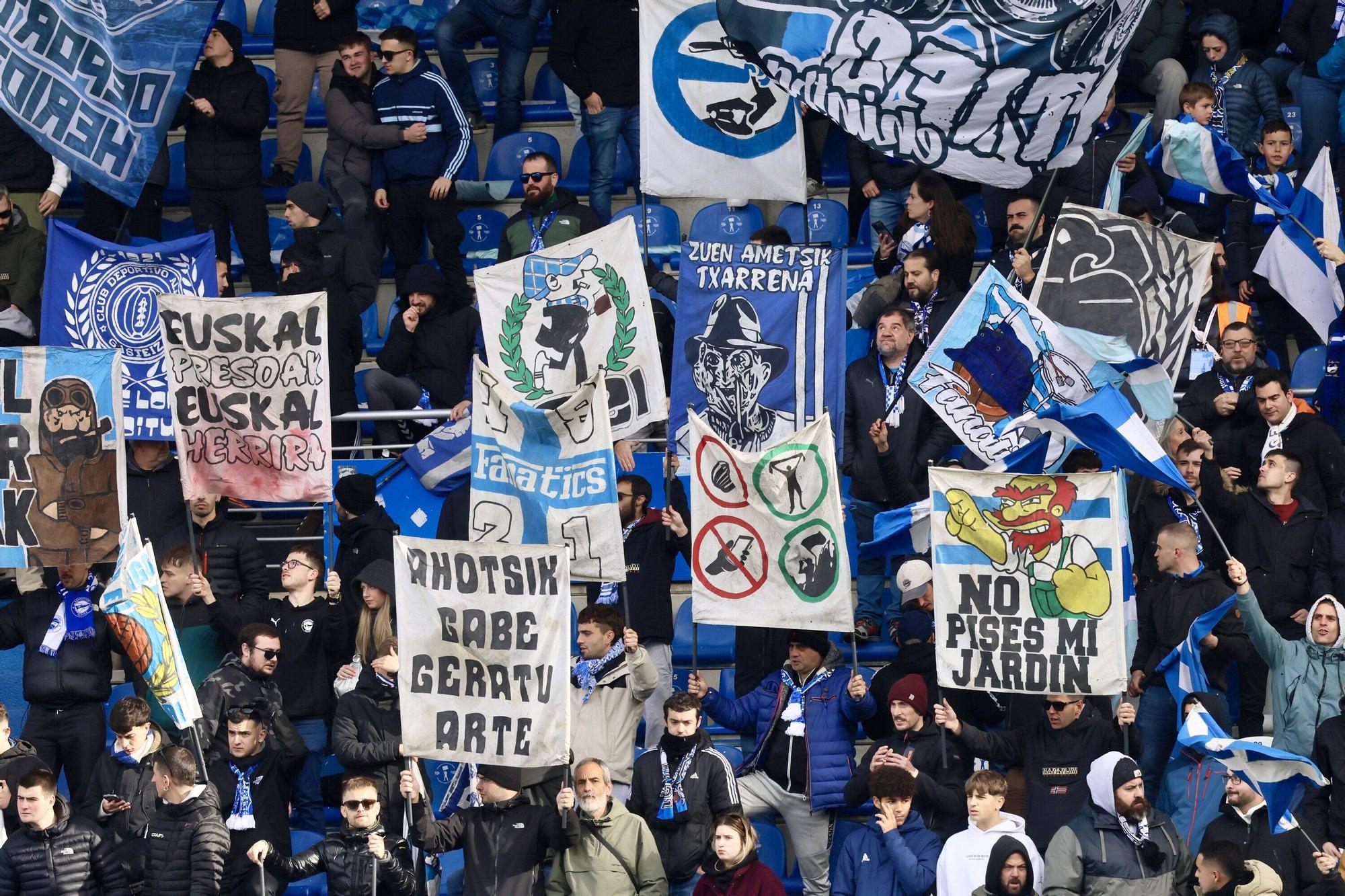 En imágenes: Ambientazo en el Alavés - Celta (¡Búscate en las fotos!)