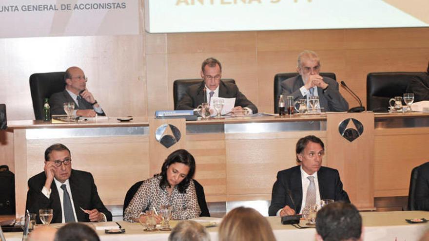 El grupo Antena 3 gana 17,9 millones en el semestre, un 66,8 % menos