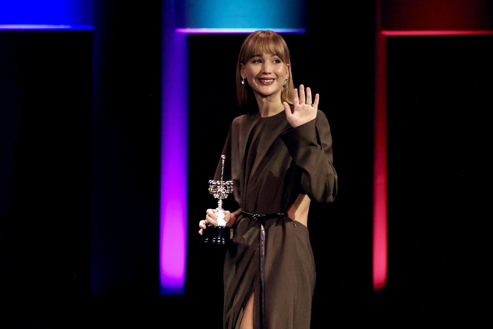 Jennifer Lawrence recibe el Premio Donostia