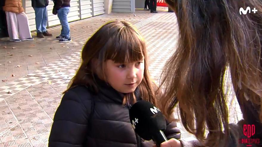 Nagore, la socia rojilla de 8 años que analiza a Osasuna como una experta en &#039;El Día Después&#039;: &quot;Una de las mejores intervenciones de la historia&quot;
