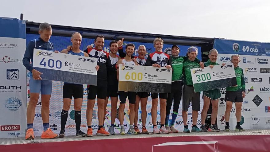 El equipo máster del Beste Bira de Loiu se luce en  ‘la catedral’ del cross