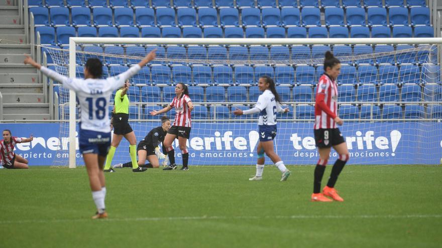 El Tenerife zarandea al Athletic