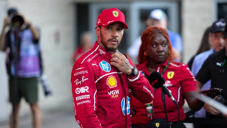 El dudoso honor del récord que ostenta Hamilton con Ferrari