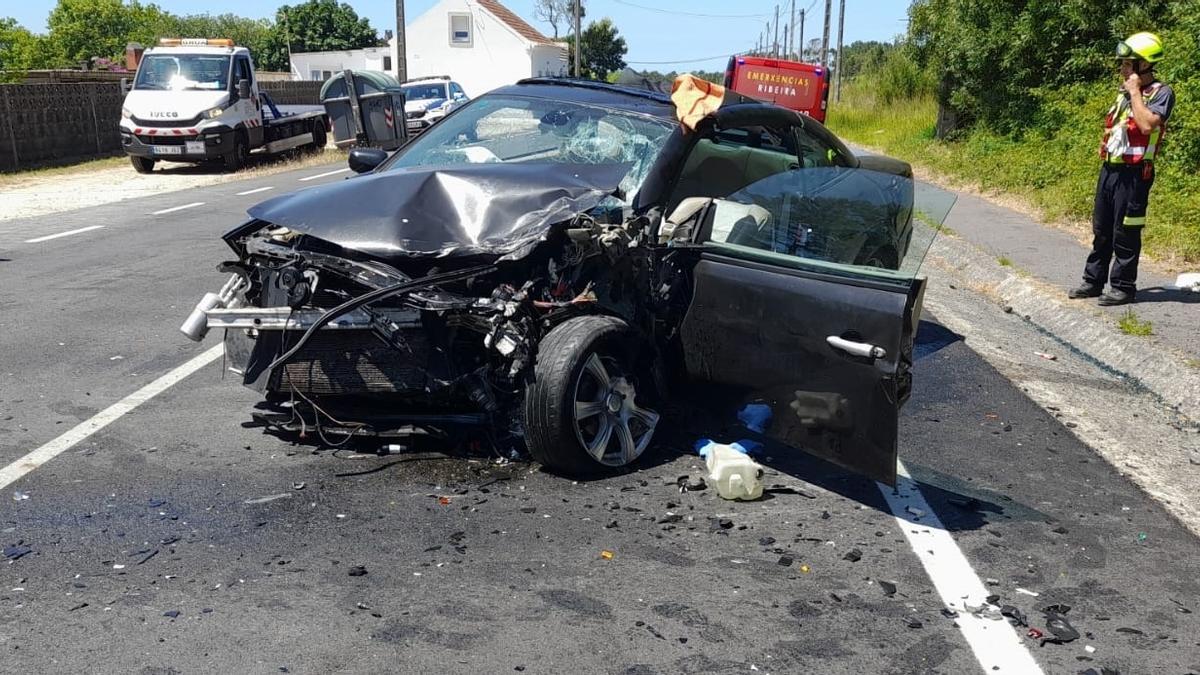 Imagen de archivo de un accidente de tráfico.