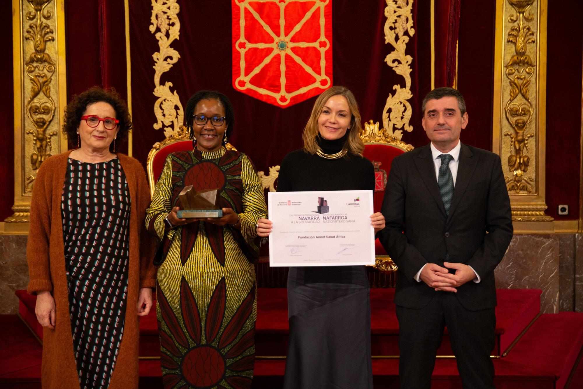 XXII Premio Internacional Navarra a la Solidaridad a la Fundación Amref Salud África