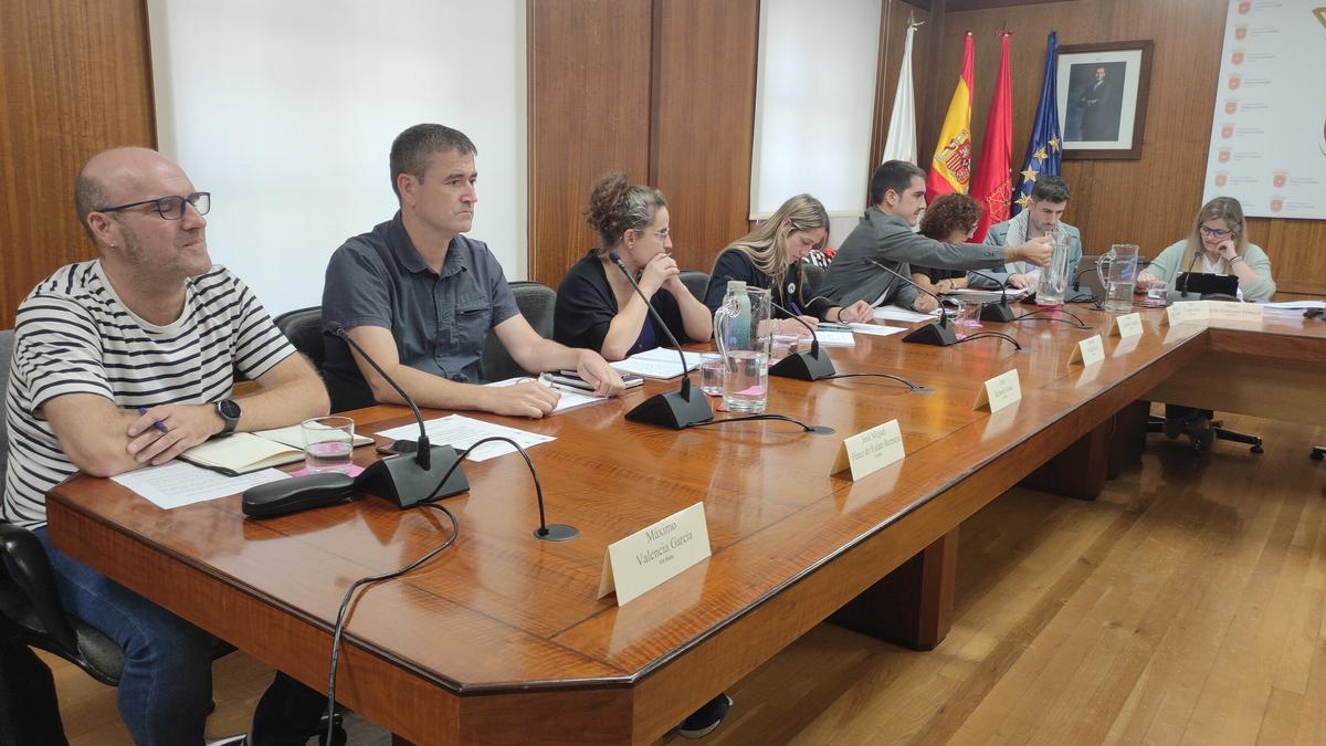 Los concejales de EH Bildu, Geroa Bai y PSN, marcaron el ritmo del pleno de octubre.