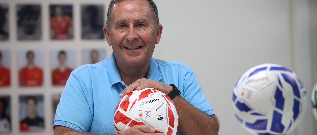 “El crecimiento del fútbol navarro en los últimos años te hace ver que vamos por el buen camino”