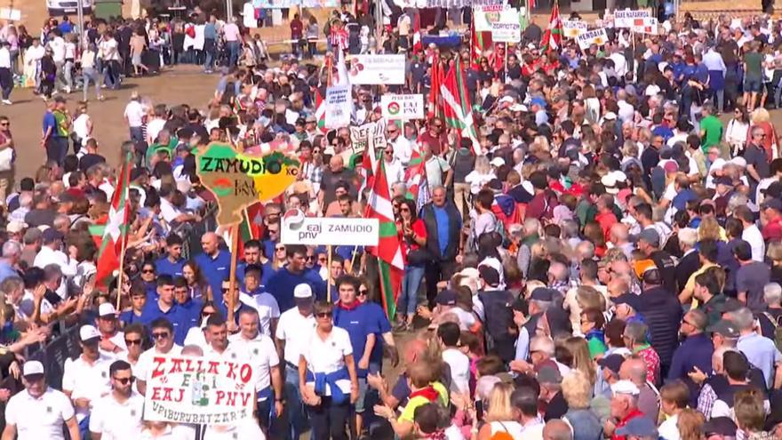 Directo | Sigue en vivo la celebración del Alderdi Eguna 2025