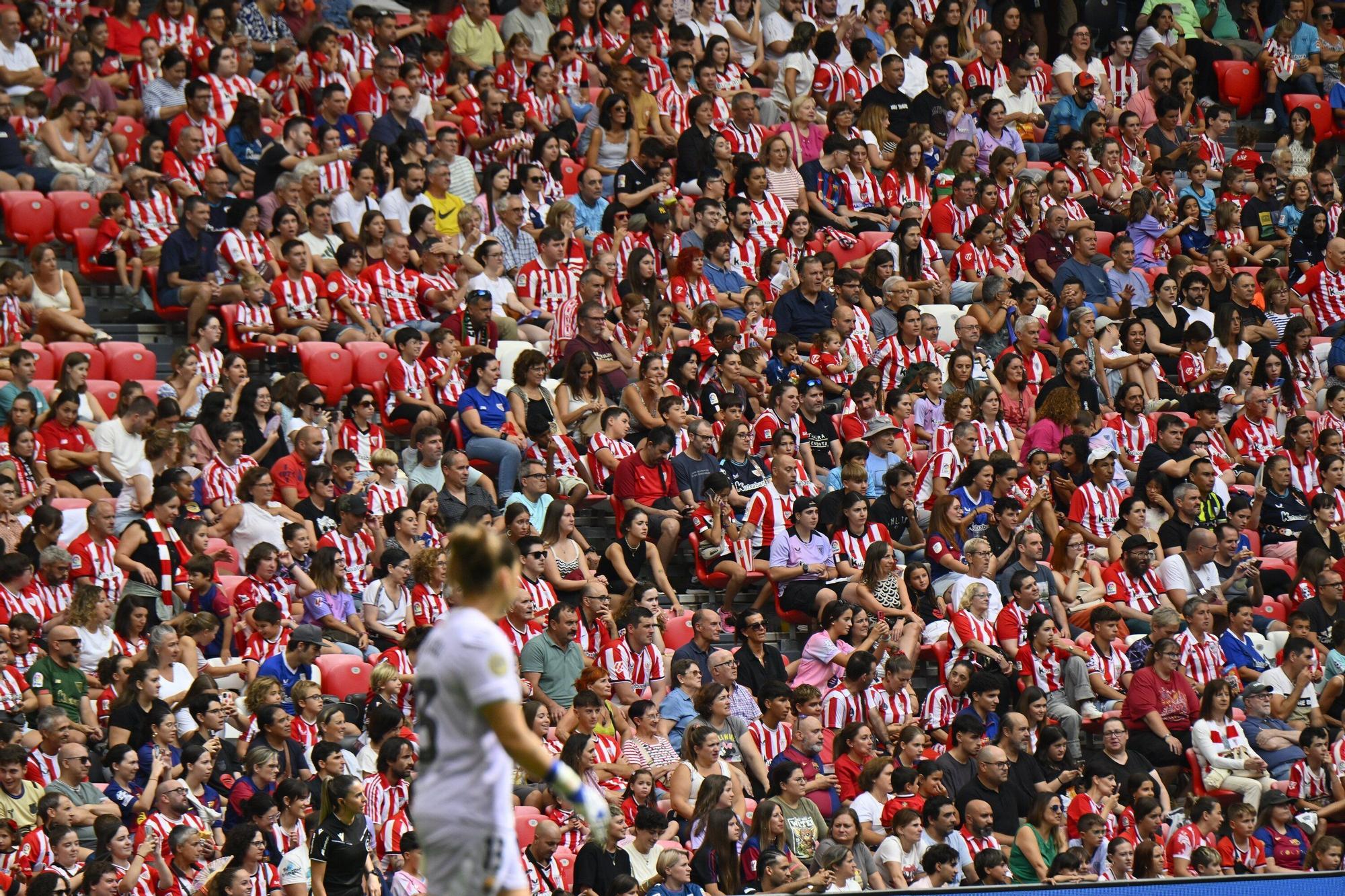En imágenes: ¿Has asistido al Athletic-Barcelona en San Mamés? Búscate