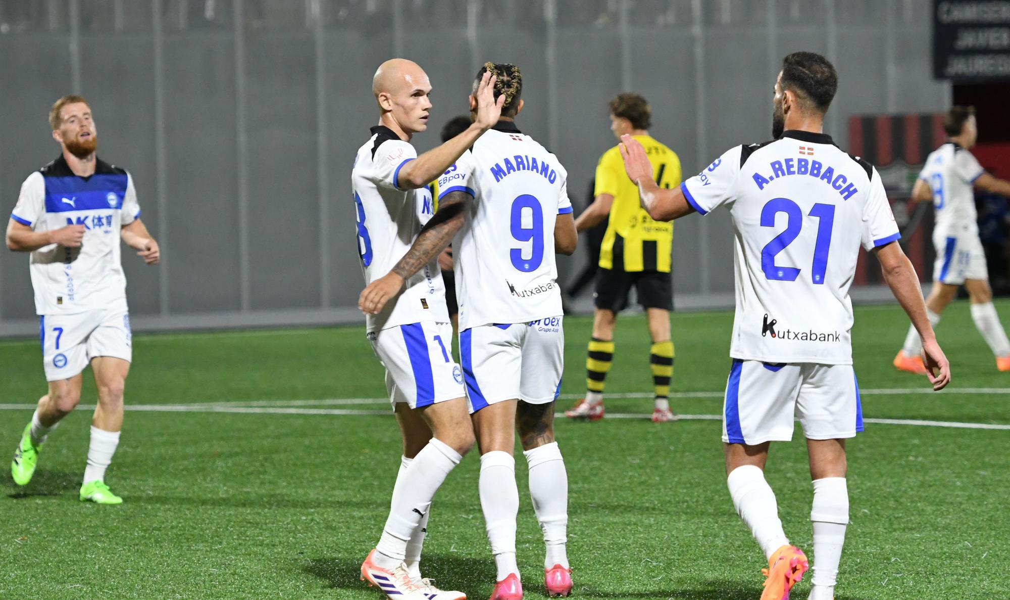 La goleada del Alavés al Getxo, en imágenes