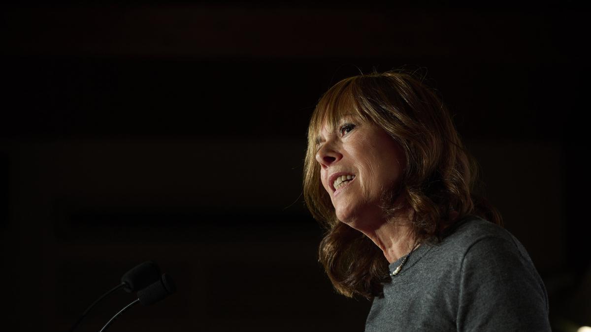 La senadora de Geroa Bai, Uxue Barkos