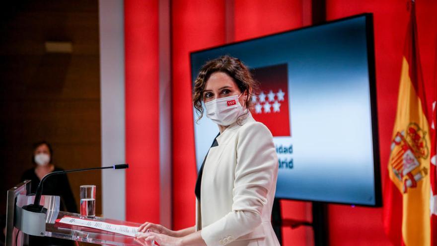 La presidenta de la Comunidad de Madrid considera denigrante tener que desvelar información relativa a su hermano