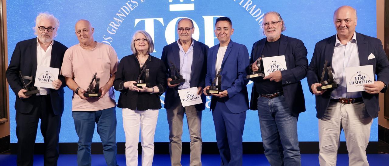 En imágenes: Los premios Top Tradition toman el Bellas Artes de Álava