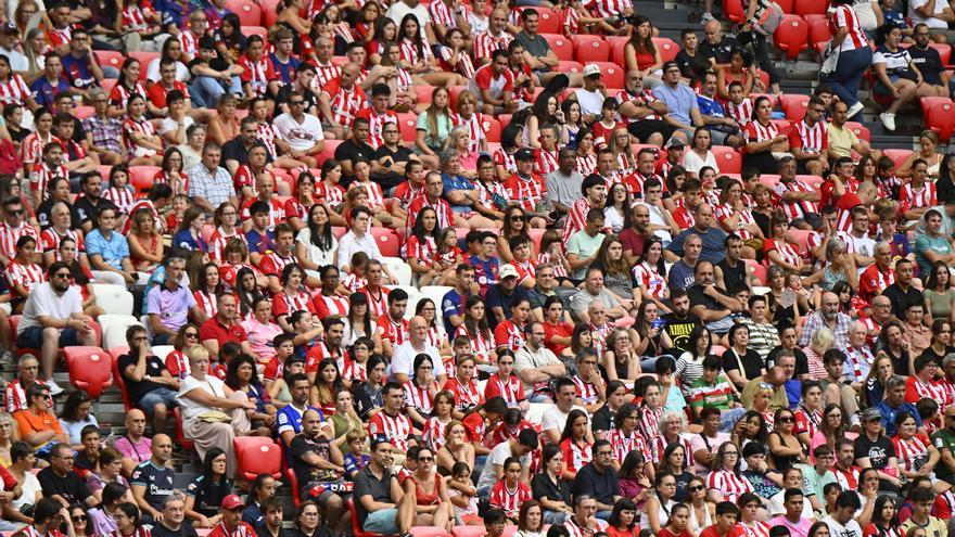 En imágenes: ¿Has asistido al Athletic-Barcelona en San Mamés? Búscate