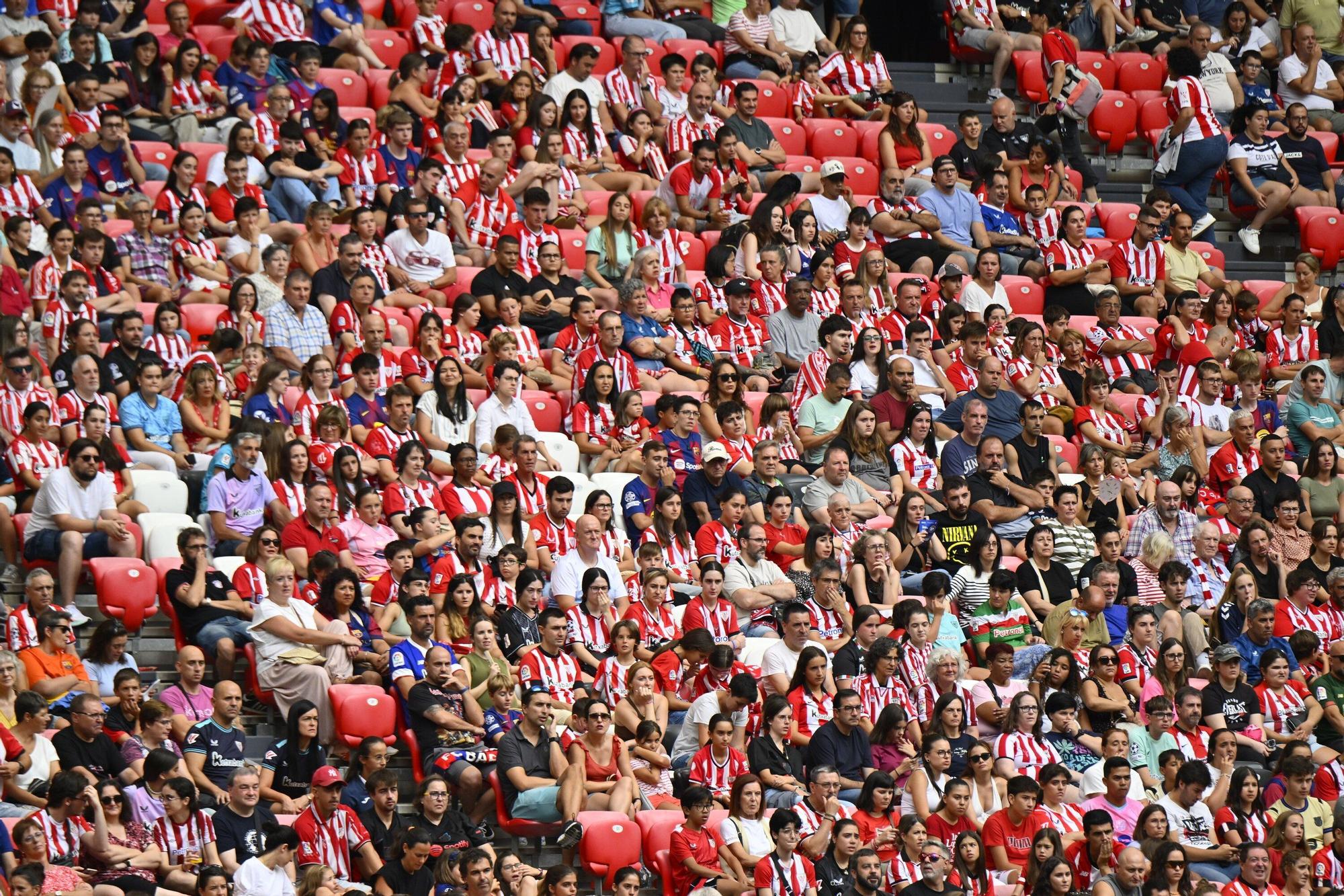 En imágenes: ¿Has asistido al Athletic-Barcelona en San Mamés? Búscate