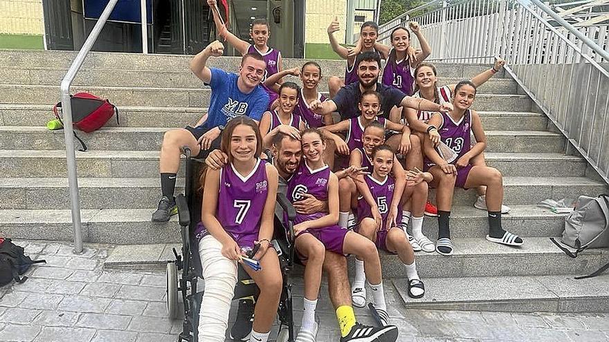 Las mini de Mutilbasket, sextas de España
