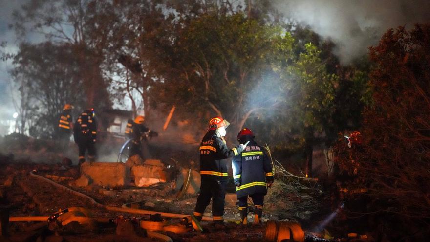 26 fallecidos por una explosión en una fábrica de fuegos artificiales en China