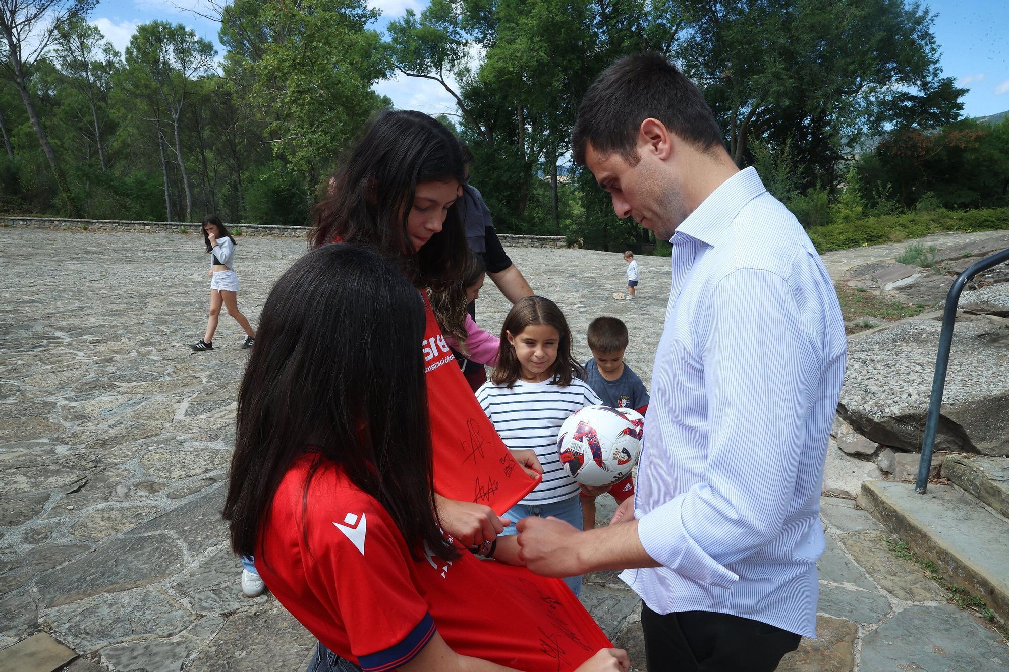Fotos de la visita de Osasuna a Javier