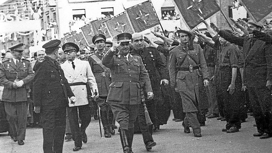 La visita de Franco a Tudela