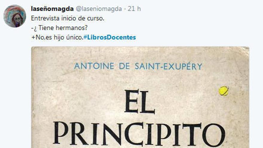 Los títulos de libros que han conseguido representar la vida docente