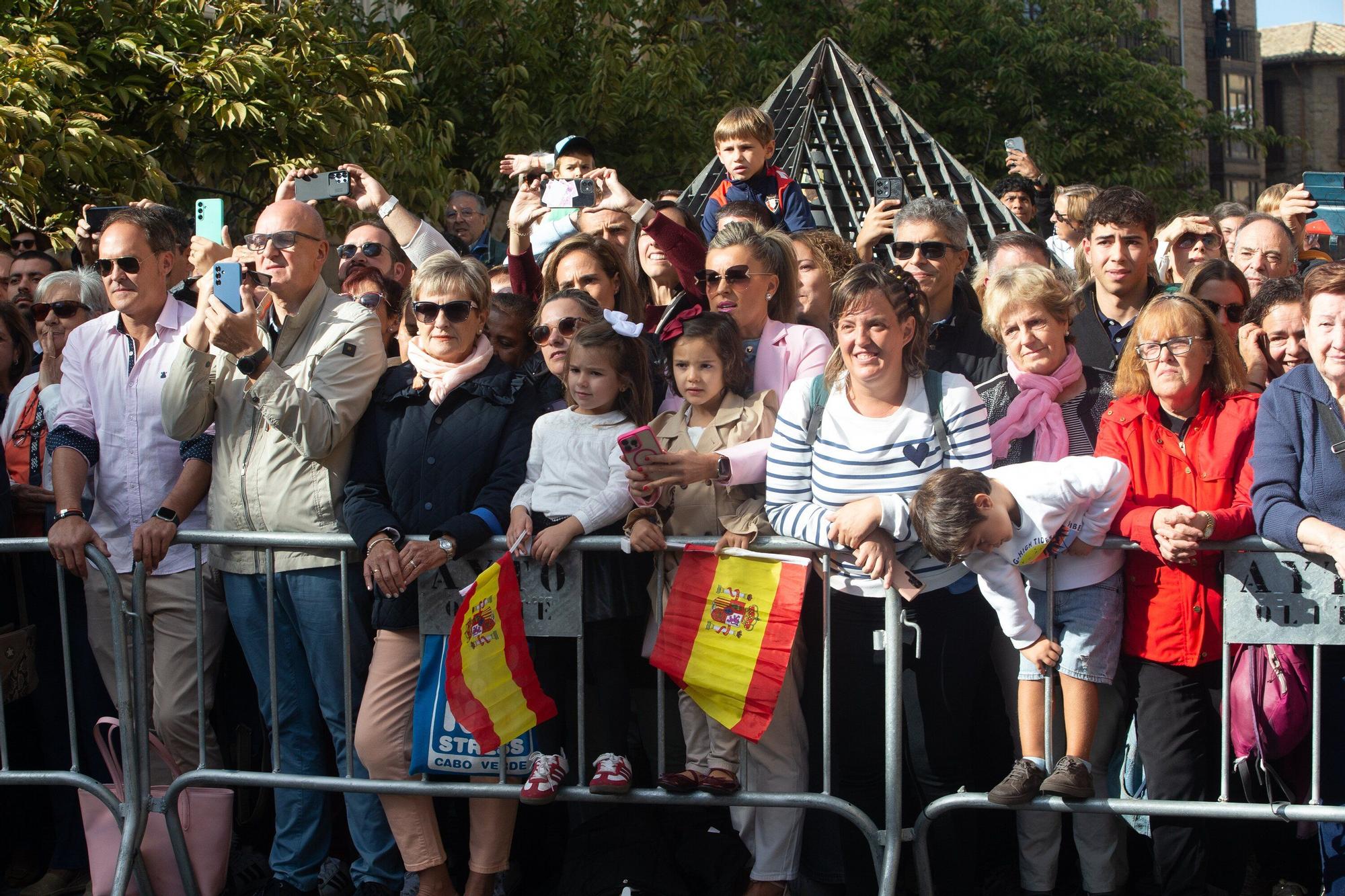 Fotos de la visita de los Reyes a Olite y Tudela