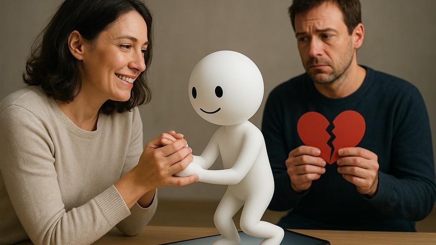Divorcios: cuando un chatbot es el tercero en discordia en la pareja