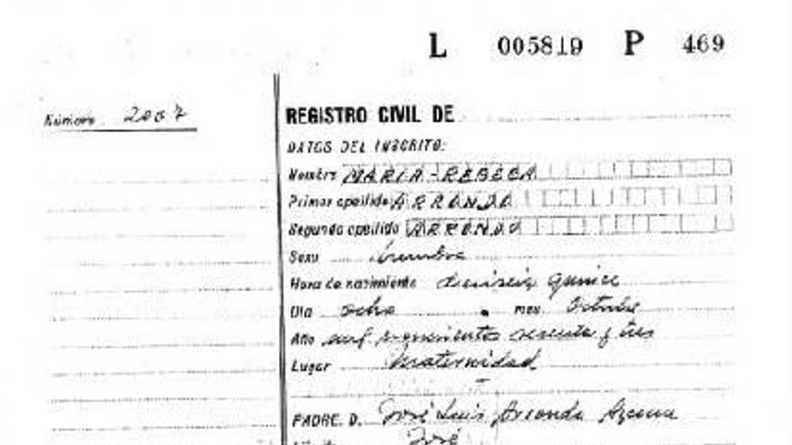 Una familia de Villafranca denunciará el caso de un bebé robado en el año 1963