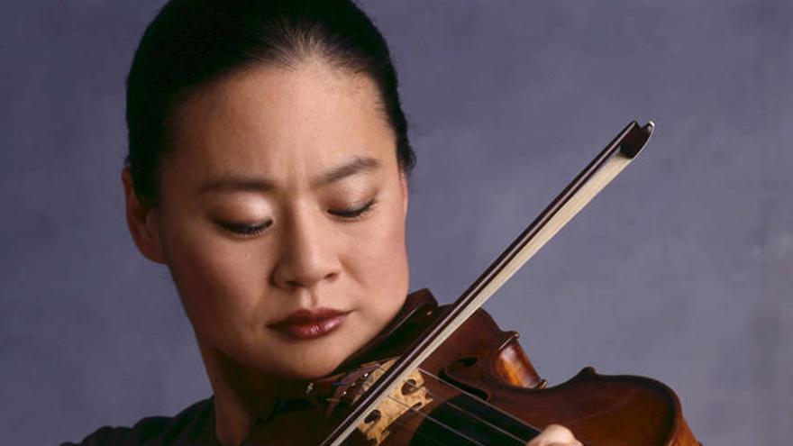 La violinista japonesa Midori Goto.