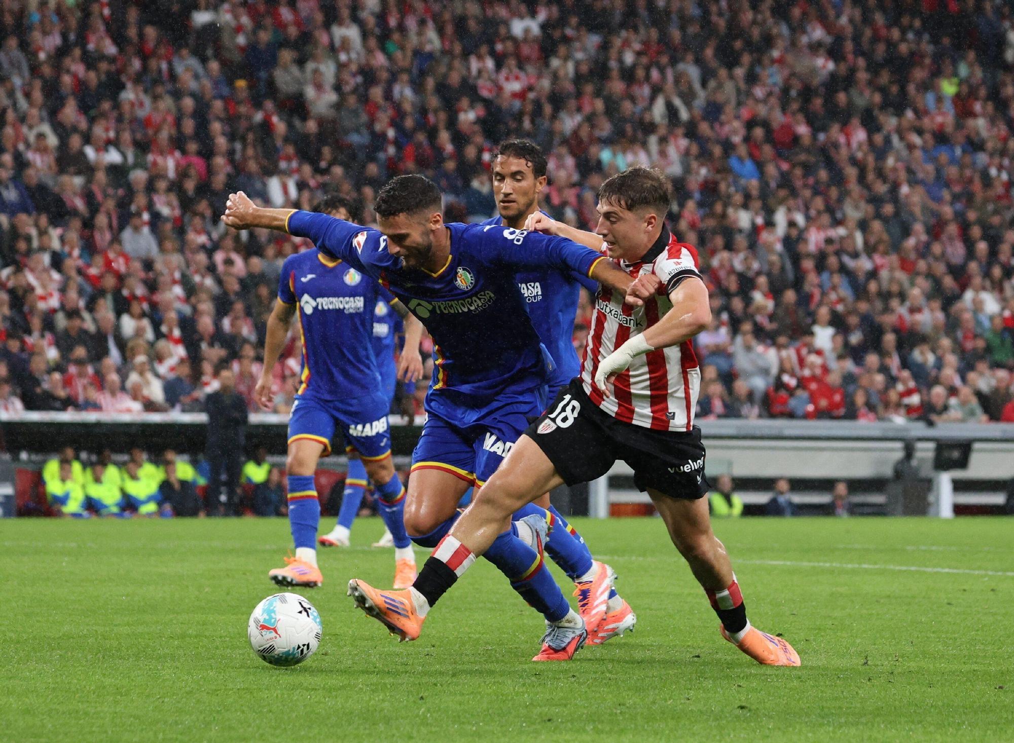 El Athletic-Getafe, en imágenes