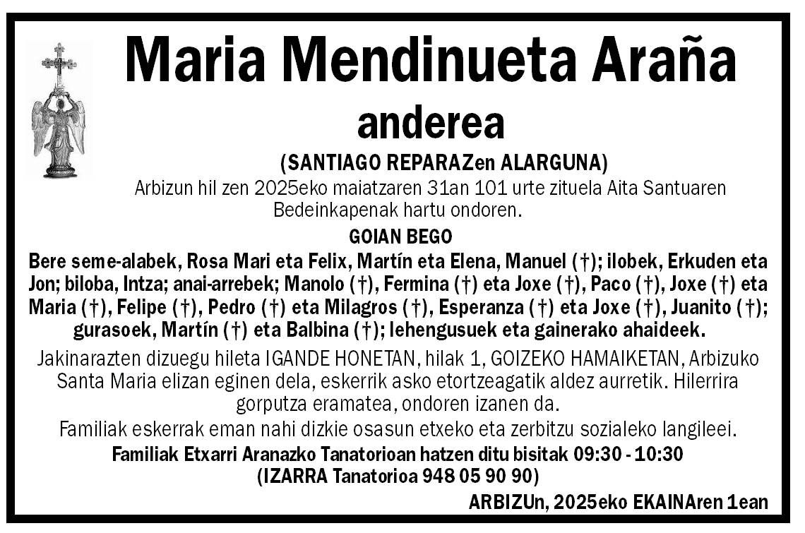 Maria Mendinueta Araña