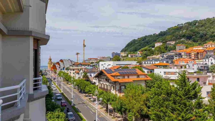 Vistas desde uno de los balcones de la vivienda