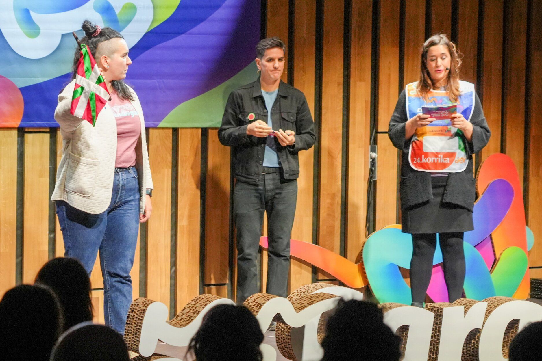 La presentación de la Korrika 2026, en imágenes