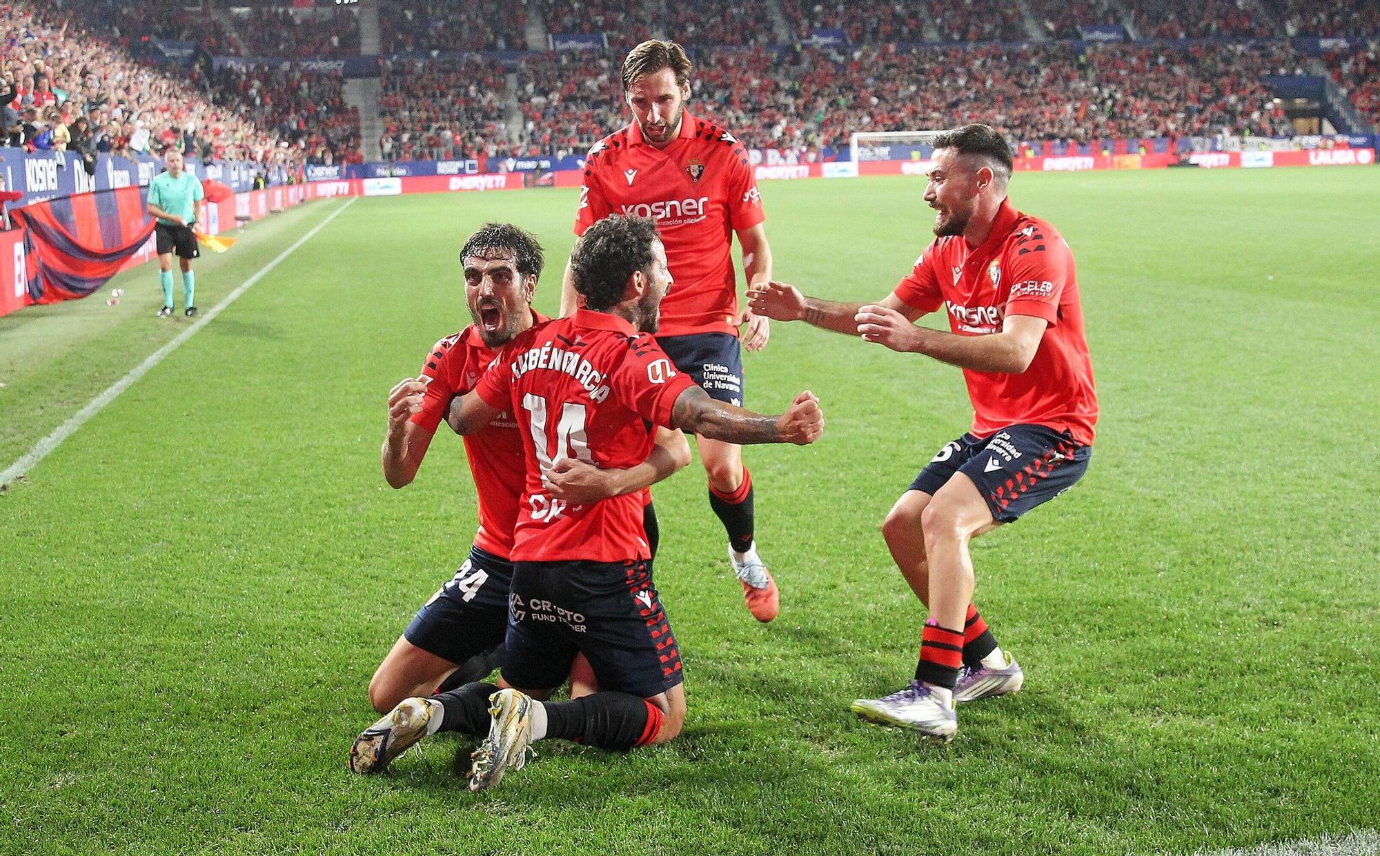 Fotos del Osasuna-Getafe en El Sadar