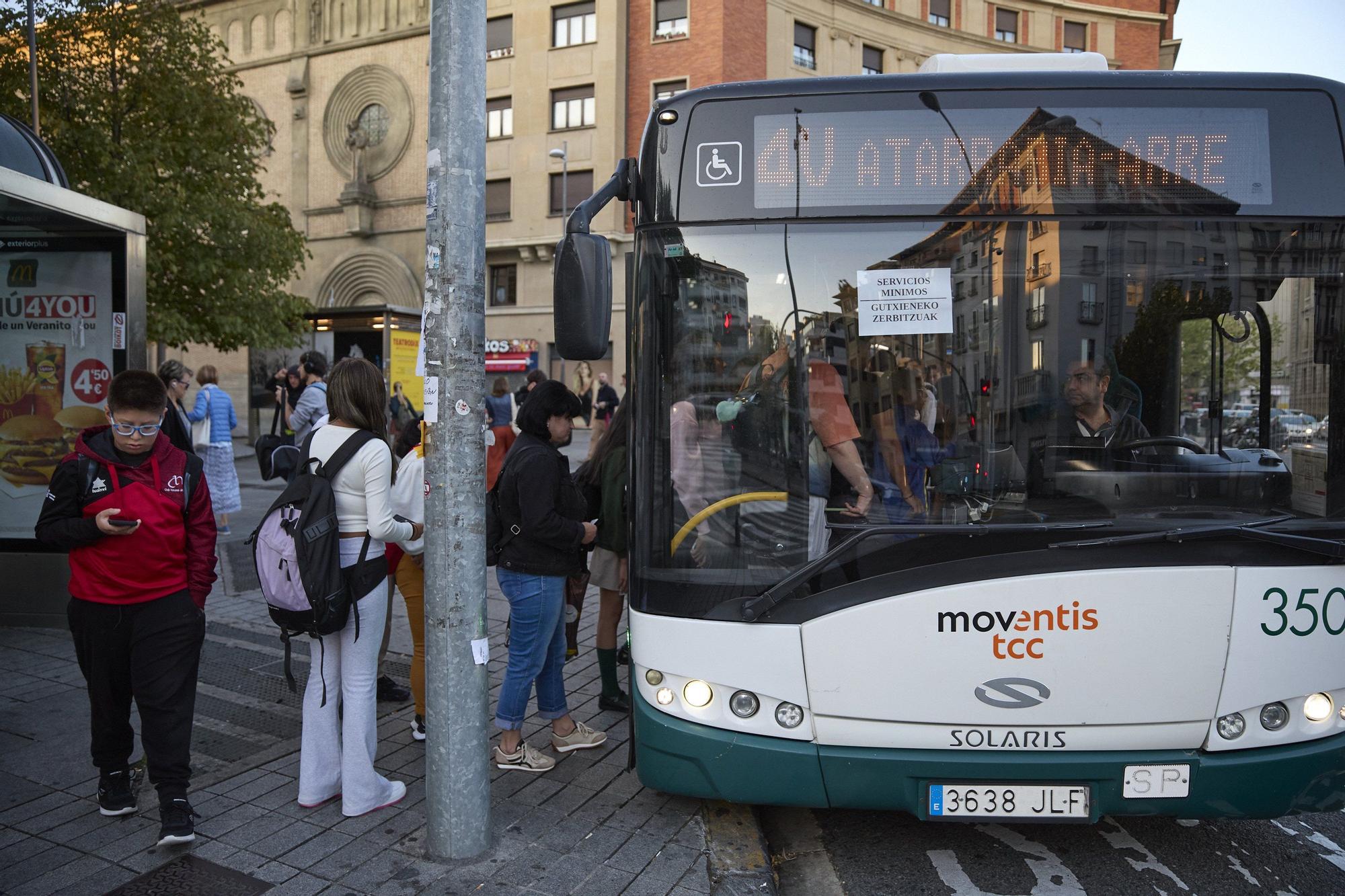 Huelga en el servicio de villavesas este martes 9 de septiembre